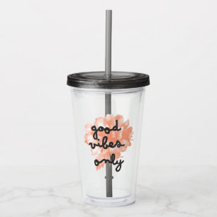 Copo De Acrílico Boas Víblias Apenas Tumbler Acrílico