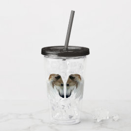 Copo De Acrílico Borzoi Beauties - Tumbler acrílico