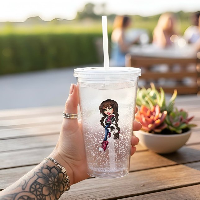 Copo De Acrílico Bratz Acrylic Tumbler (Criador carregado)