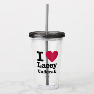 Copo De Acrílico Caddyshack   I Love Lacey Underall
