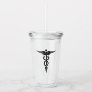 Copo De Acrílico Caduceus