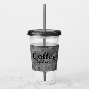 Copo De Acrílico Café