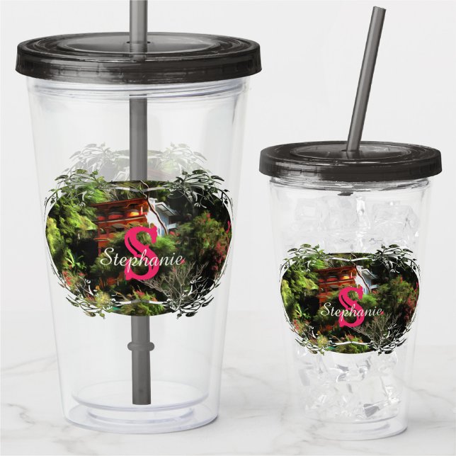 Copo De Acrílico Casa Bahia Bonita 0759 (Criador carregado)