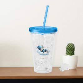 Copo De Acrílico Chá de fraldas De Orelha De Dormir Em Acrílico