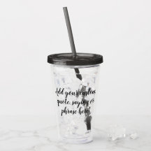 Citação Personalizada Personalizada Dizendo Script