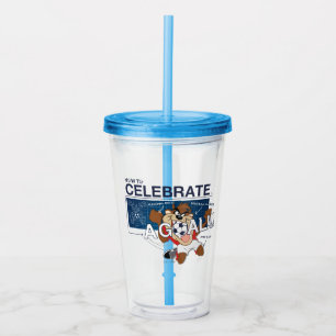 Copo De Acrílico Como Celebrar um Gol com o TAZ™