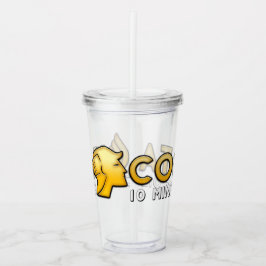 Copo De Acrílico Costa Oil Corporate Gift Tumbler