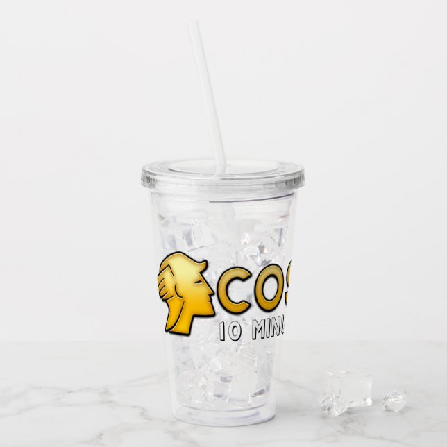 Copo De Acrílico Costa Oil Corporate Gift Tumbler (Gelo frontal)