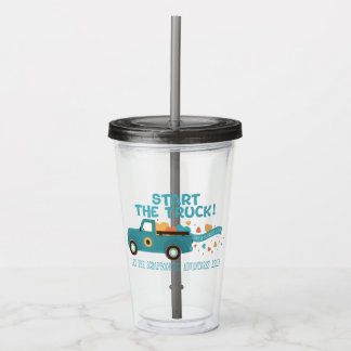 Copo De Acrílico CROPTOBERFEST 2024 Tumbler - Iniciar o Caminhão B