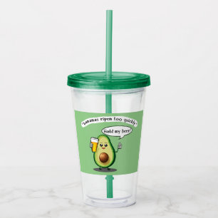 Copo De Acrílico Desafio Avocado