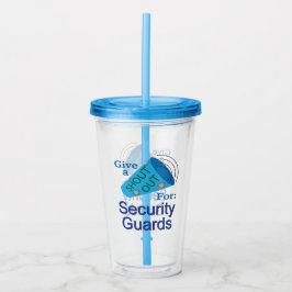 Copo De Acrílico Descubra as Guardas de segurança