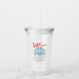 Copo De Acrílico Design de Luke's Diner Stars Hollow