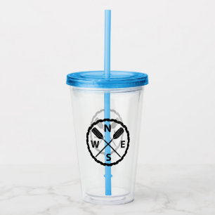 Copo De Acrílico Design do explorador da pá - Tumbler acrílico