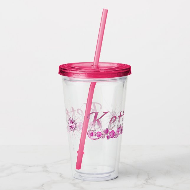 Copo De Acrílico Diva Kett Acrylic Tumbler (Verso)