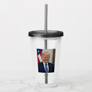 Copo De Acrílico Donald Trump US President White House MAGA 2024 