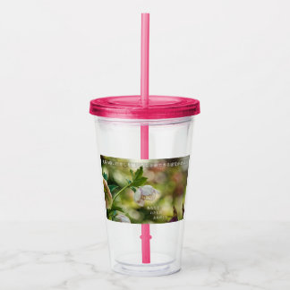 Copo De Acrílico Earth Day Gift 🌸Dreamy Flower | Acrylic Tumbler