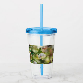 Copo De Acrílico Earthlight and Healing Japanese Flowers and Poetry