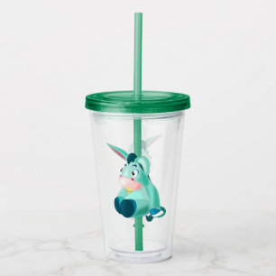 Copo De Acrílico Engraçado acrílico Tumbler com Baby Donkey