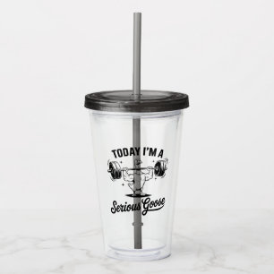 Copo De Acrílico "Eu sou um ganso sério" Mug