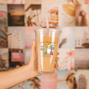 Copo De Acrílico Festa de Fim de Semana da Bachelorette Personaliza