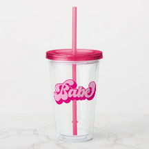 Festa de Solteira Babe no Estilo Retro Rosa Quente