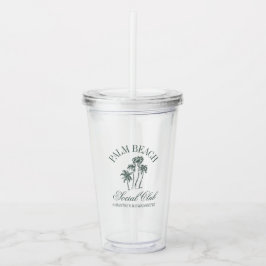 Copo De Acrílico Festa de solteira do Clube Social Luxe