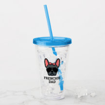 Frenchie Dog Pai Blue French Buldog
