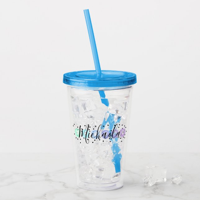 Copo De Acrílico Funfetti (Gelo frontal)