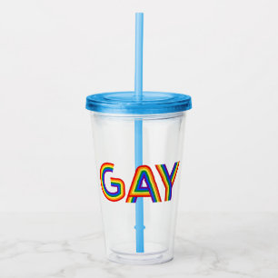 COPO DE ACRÍLICO GAY