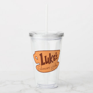 Copo De Acrílico Gilmore Girls | Logotipo do restaurante Luke