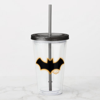 Copo De Acrílico Gotham Knights Logotipo da Batgirl