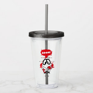 Copo De Acrílico Gráfico Dexter Detonation