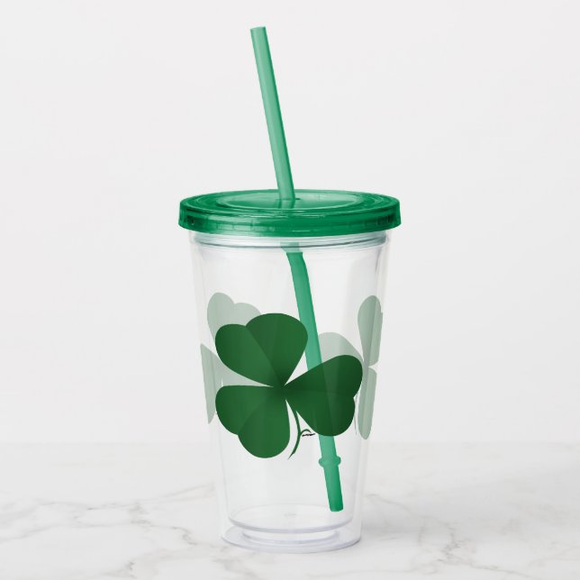 Copo De Acrílico Grande Shamrock (Esquerda)