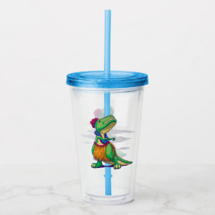 Copo De Acrílico Hula Rex