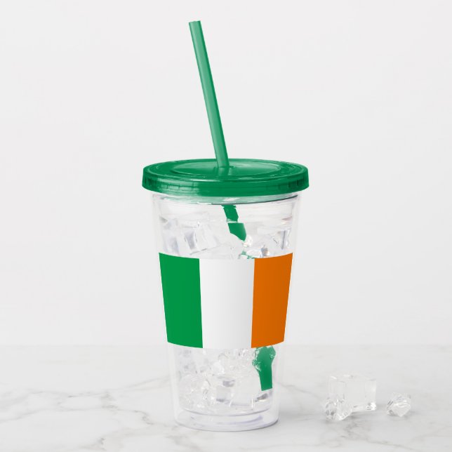 Copo De Acrílico Irlanda (Gelo frontal)