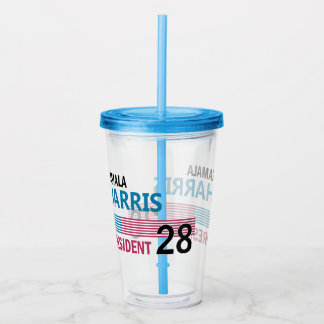Copo De Acrílico Kamala Harris 2028