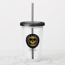 Knights Logotipo Acrílico Tumbler