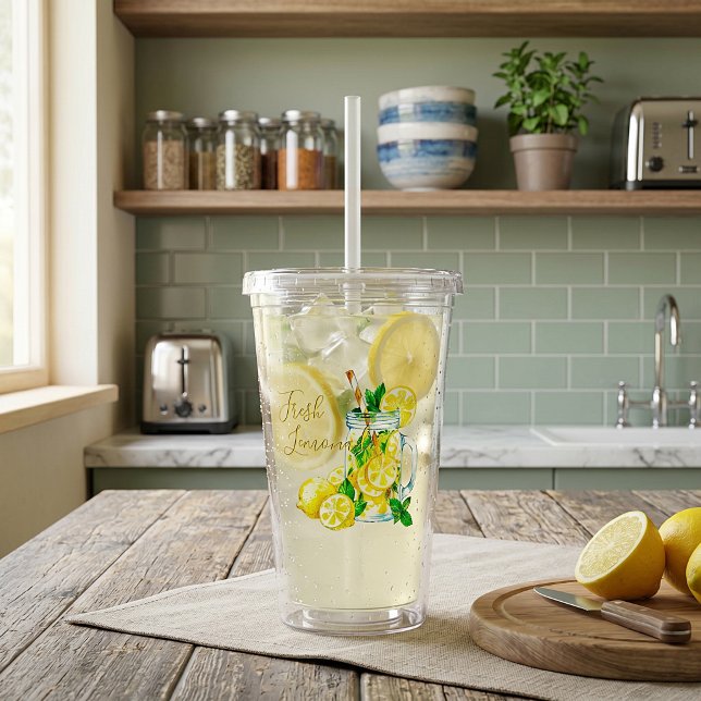 Copo De Acrílico Limonada  (Criador carregado)