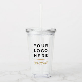 Copo De Acrílico Logotipo de camelo - Tumbler acrílico com palha se