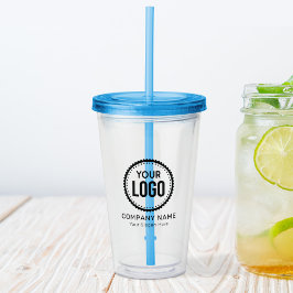 Copo De Acrílico Logotipo E Slogan Personalizados Da Empresa Com Pr