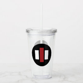 Copo De Acrílico Logotipo PJP - Pierce Jackson Productions Merch