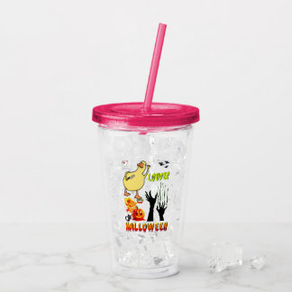Copo De Acrílico Louder Drinkware Esmagando Boo Zumbi Halloween