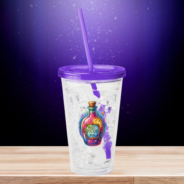Copo De Acrílico Magia personalizável (Criador carregado)