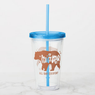 Copo De Acrílico Mama Bear