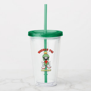 Copo De Acrílico MARVIN THE MARTIAN™ Onde está o Kaboom?