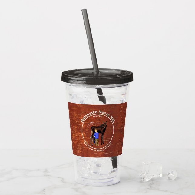 Copo De Acrílico Matanuska Moose Milk (Gelo frontal)