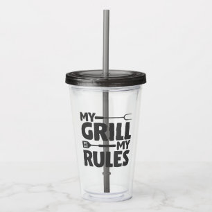 Copo De Acrílico Meu Grill Meu Regimento