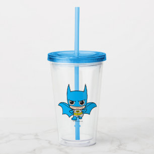 Copo De Acrílico Mini Batman em Execução