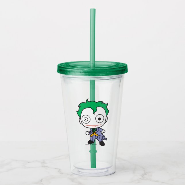 Copo De Acrílico Mini Joker (Frente)
