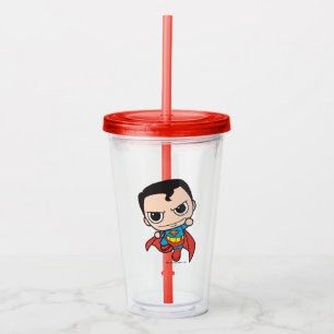 Copo De Acrílico Mini Superman Voando